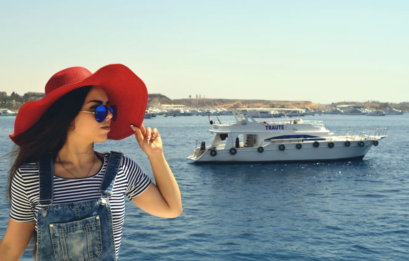 Photo wallpaper sea, summer, girl, model, girl, love, sexy, fashion