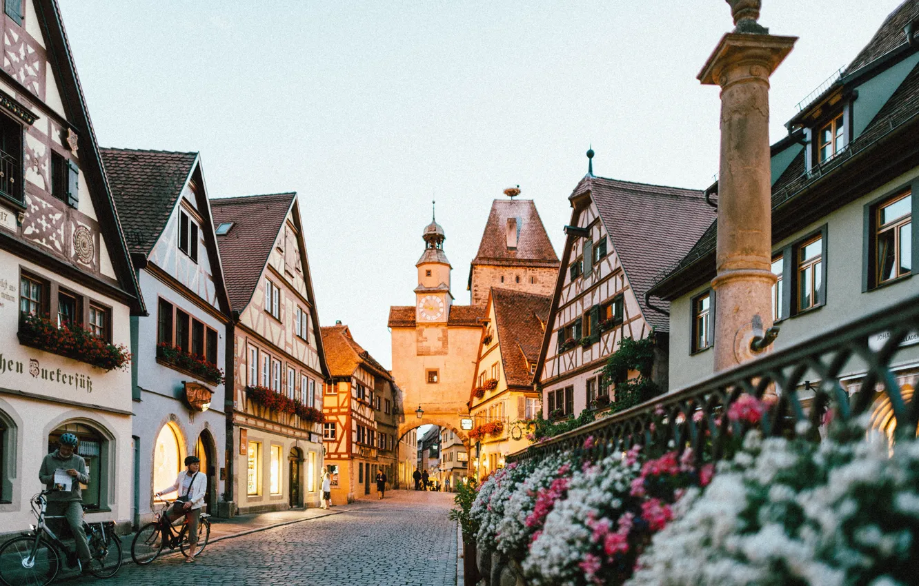 Photo wallpaper city, German, Germany, old, Old City, Roman Kraft