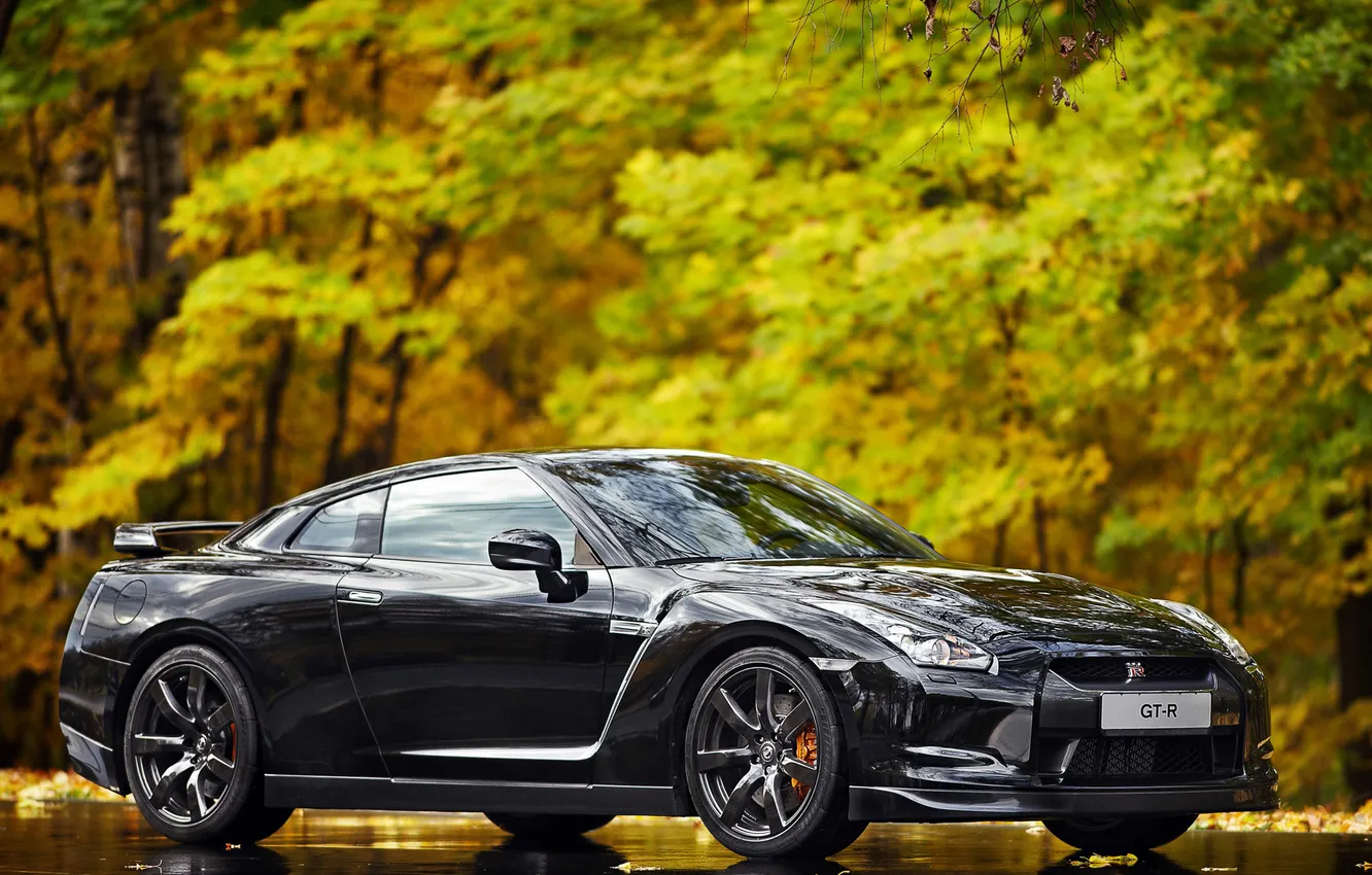 Photo wallpaper car, auto, Wallpaper, cars, Nissan, GT-R, sports car, auto