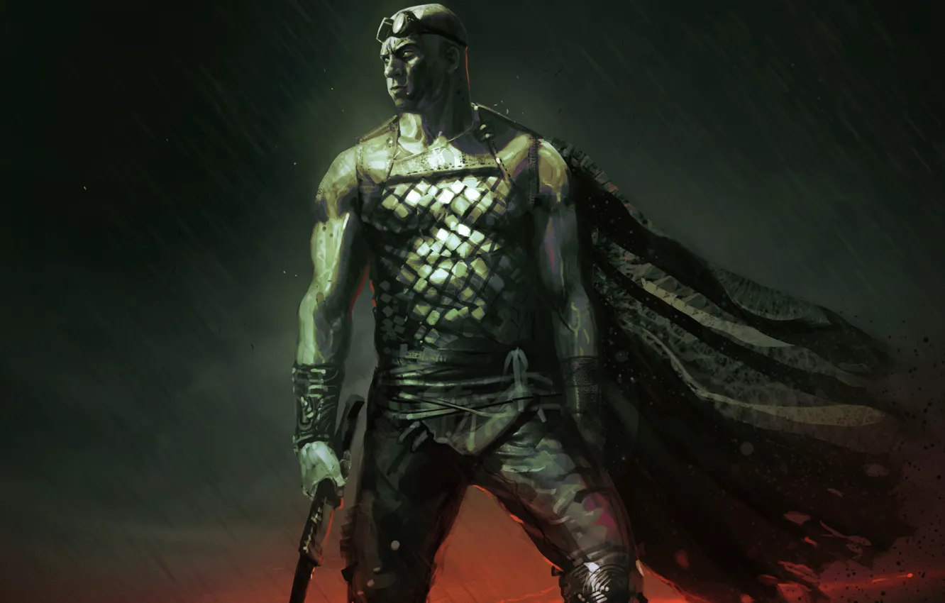 Photo wallpaper art, VIN Diesel, Vin Diesel, Riddick