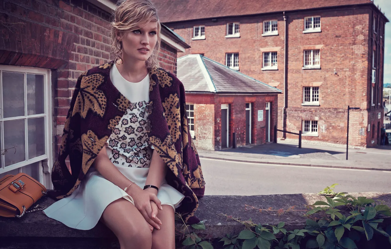 Photo wallpaper photographer, photoshoot, Toni Garrn, Toni Garrn, Harper's Bazaar, September 2014, Michelangelo di Battista