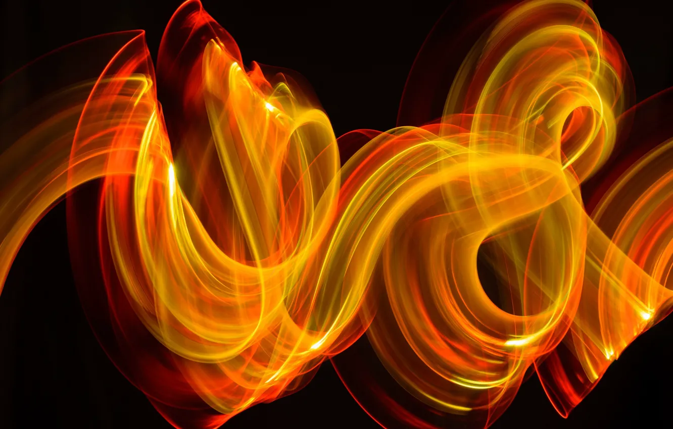 Photo wallpaper abstraction, strip, the dark background, pattern, brightness