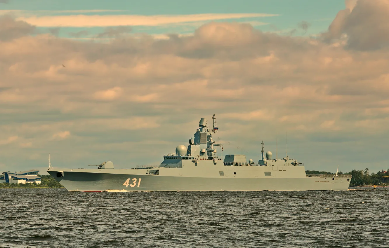 Photo wallpaper frigate, patrol, Admiral Kasatonov