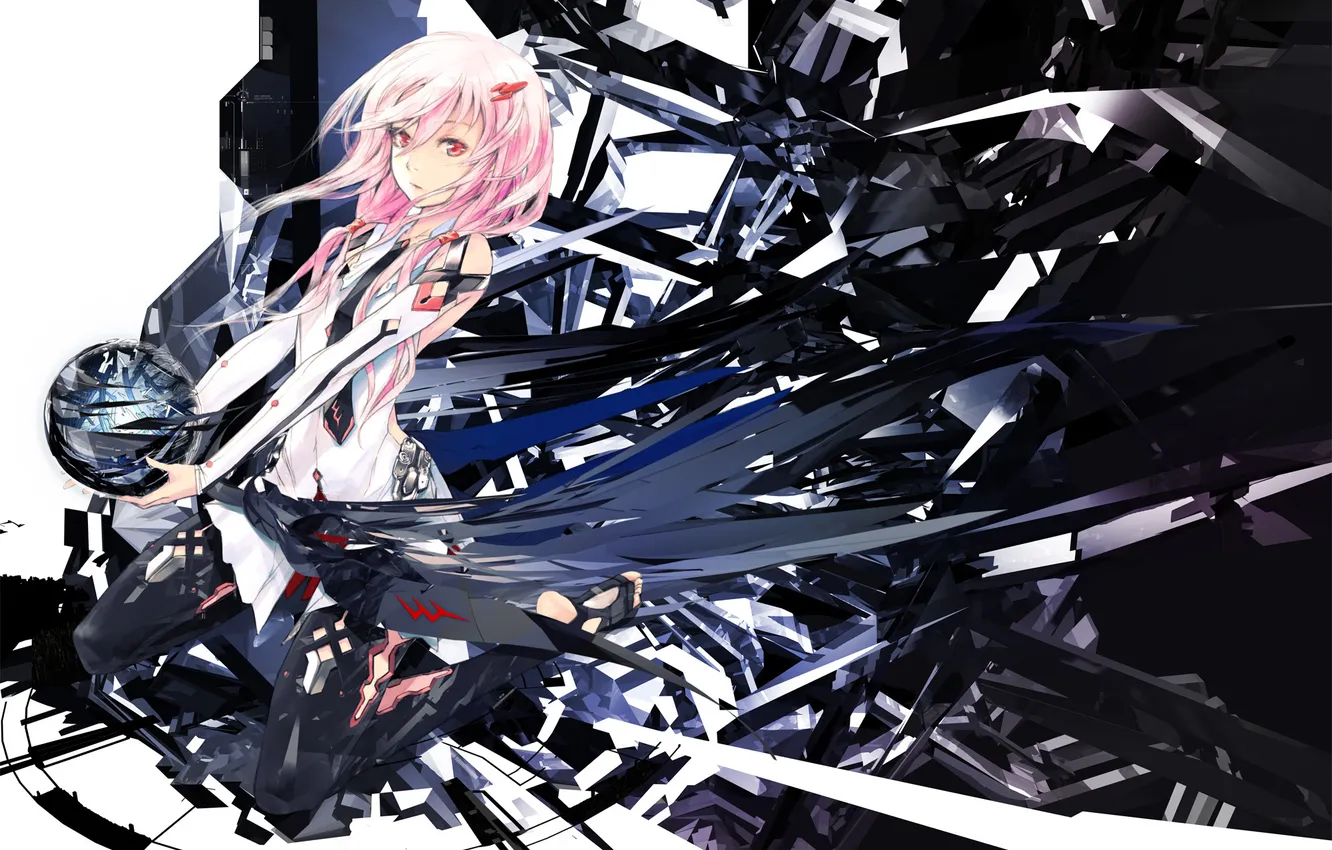 Photo wallpaper girl, void, inori yuzuriha, Giulty Crown, the crown of sin