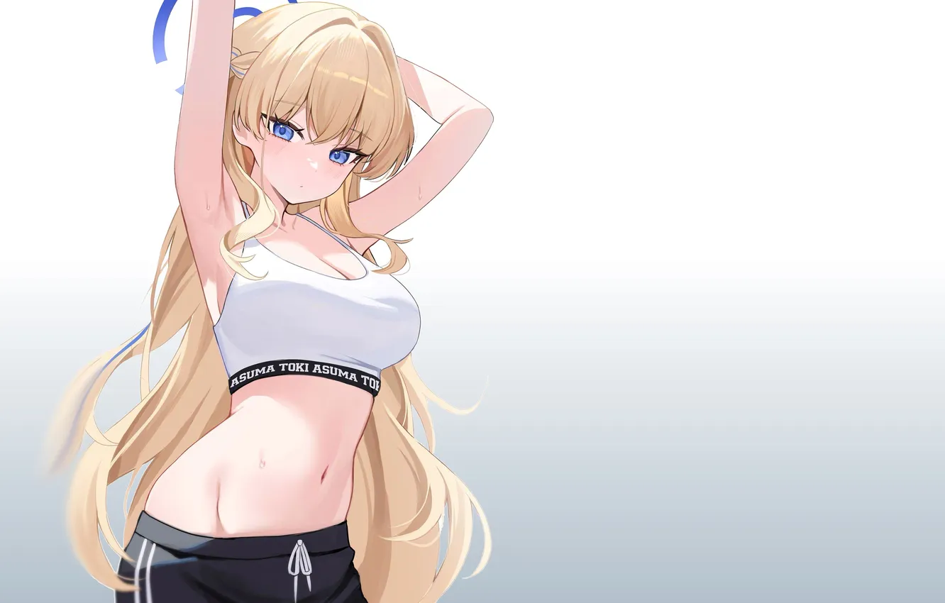 Photo wallpaper kawaii, girl, sexy, anime, pretty, blonde, babe, cute