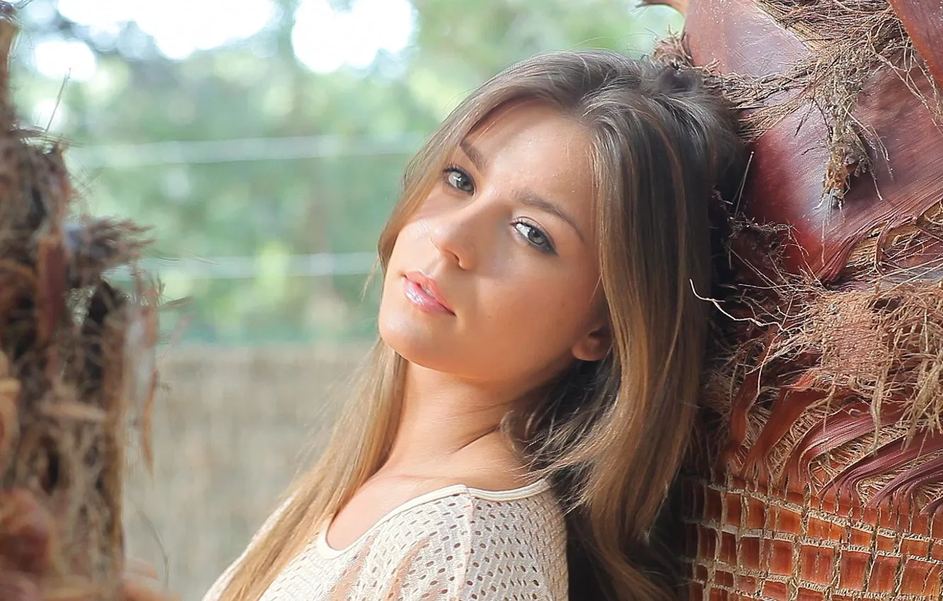 Photo wallpaper girl, model, brown hair, beautiful, Lily C, Raisa, Natalia E