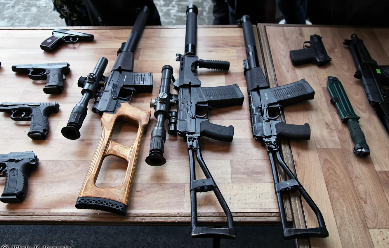 Photo wallpaper weapons, Russia, VSS, SHAFT