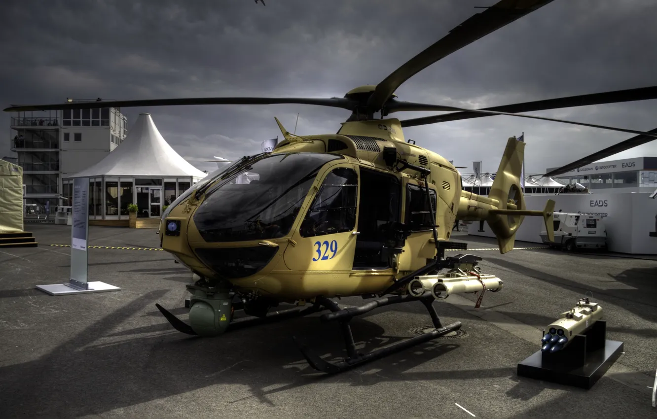 Photo wallpaper aviation, photo, helicopter, EC 635 - ILA