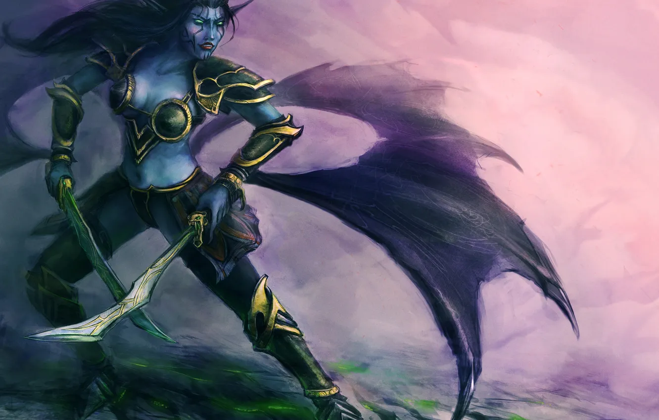 Photo wallpaper dota, Akasha, queen of pain