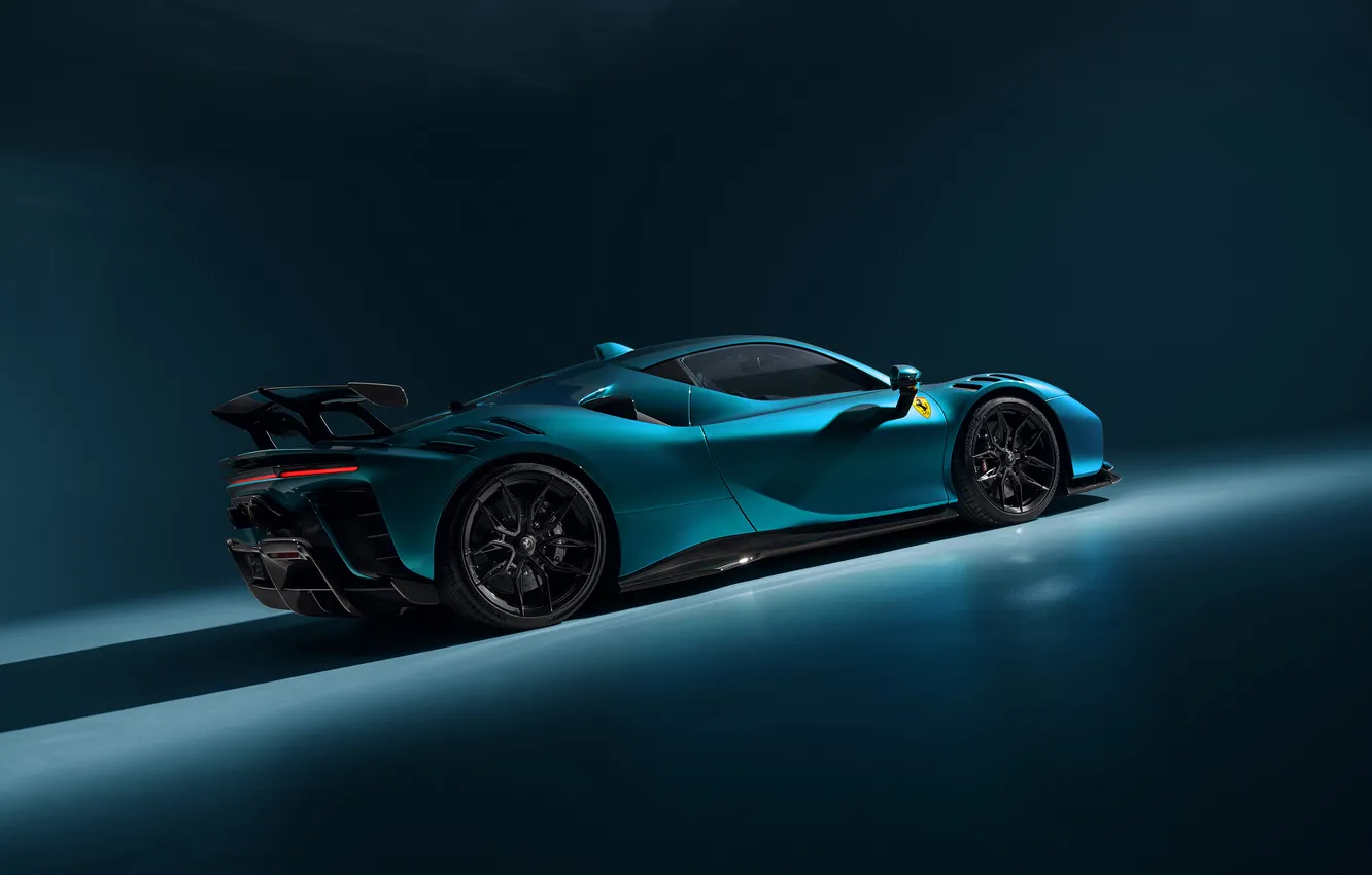 Photo wallpaper Ferrari, Road, Novitec, SF90XX