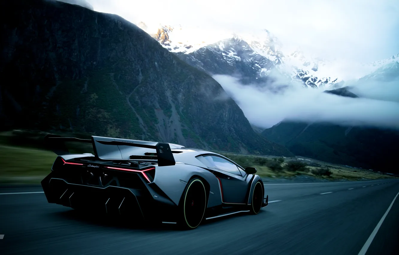 Photo wallpaper rendering, Lamborghini, Gran Turismo, Veneno, Gran Turismo Sport