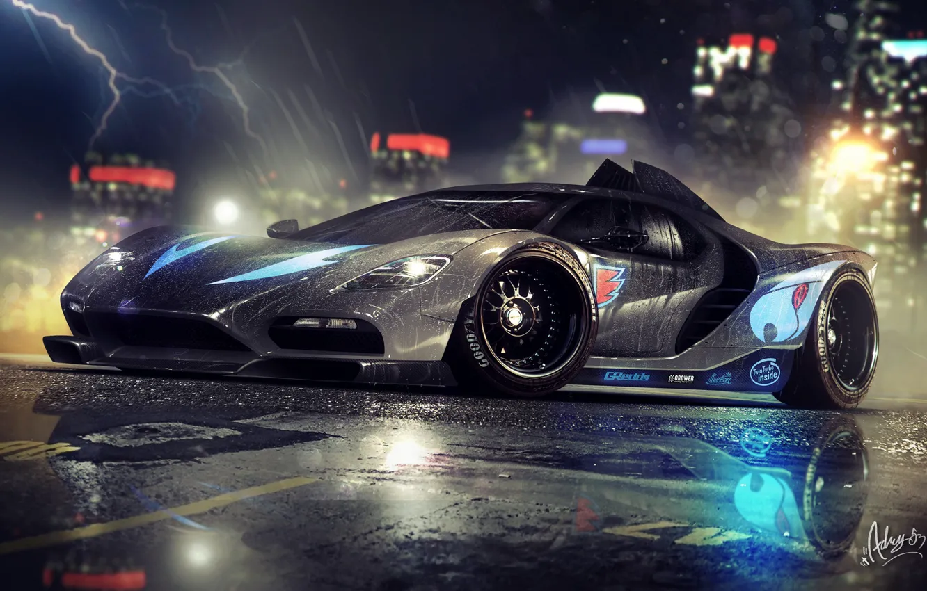 Photo wallpaper machine, auto, rendering, transport, art, supercar, Vehicles, Transport