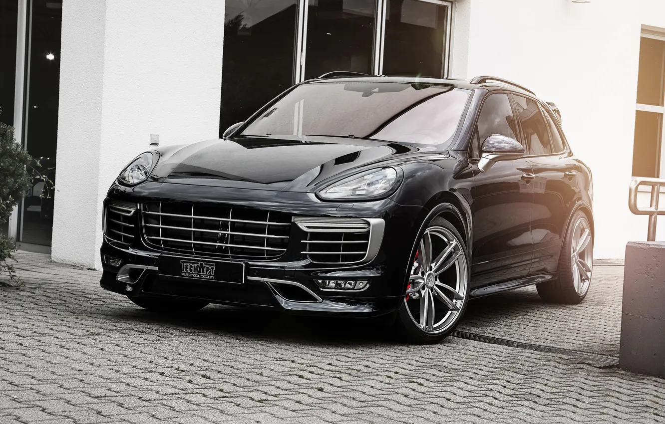 Photo wallpaper Porsche, Porsche, Cayenne, Cayenne, TechArt