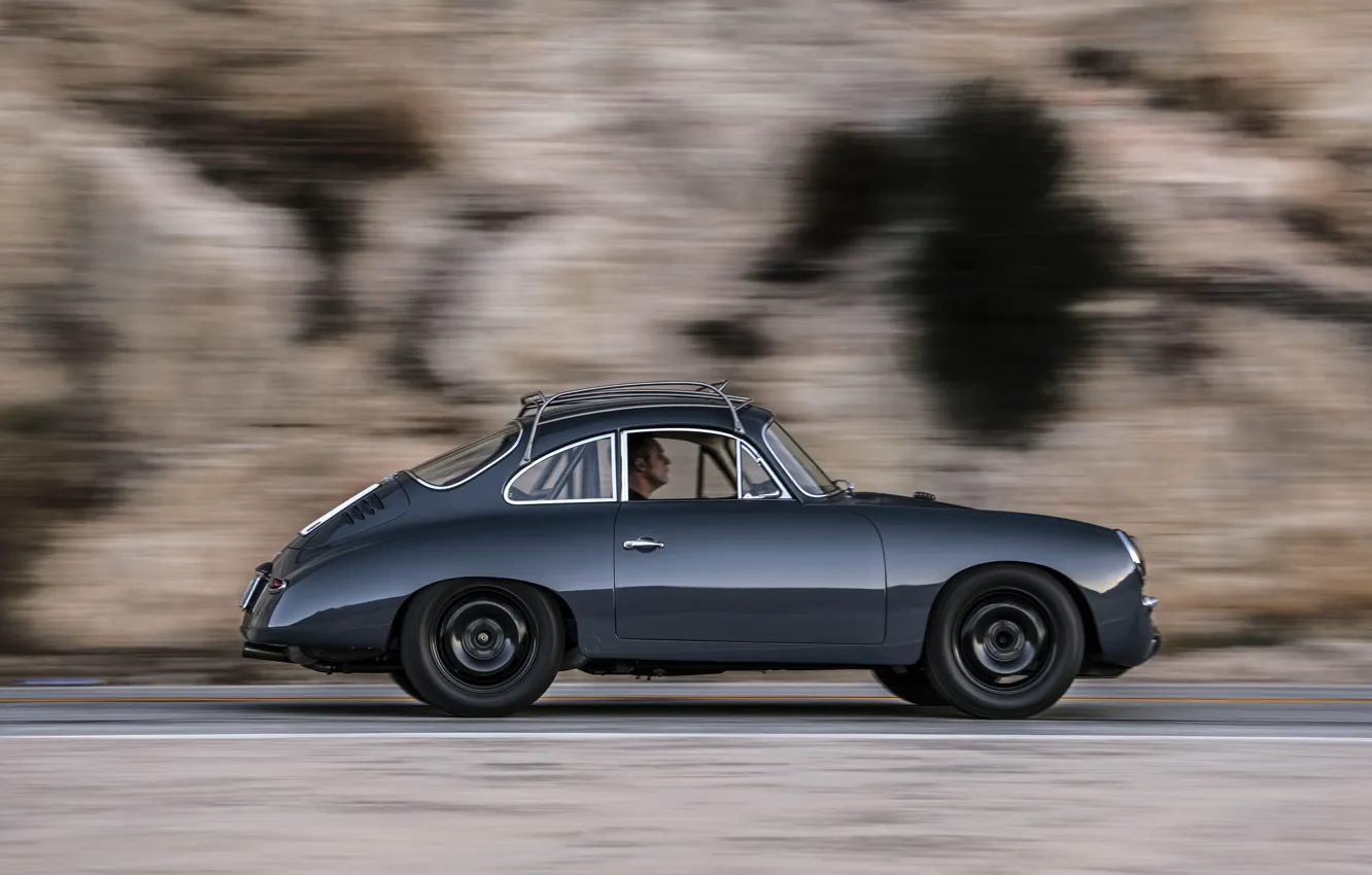 Photo wallpaper Porsche, drive, 356, Porsche 356, Emory Motosports, C4S Allrad