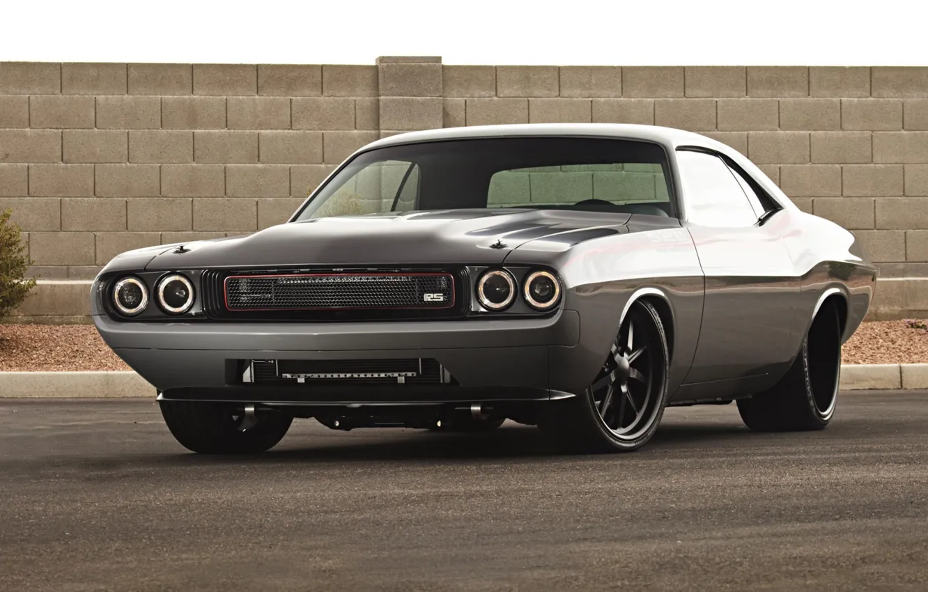 Photo wallpaper dodge, challenger, 1970, HEMI