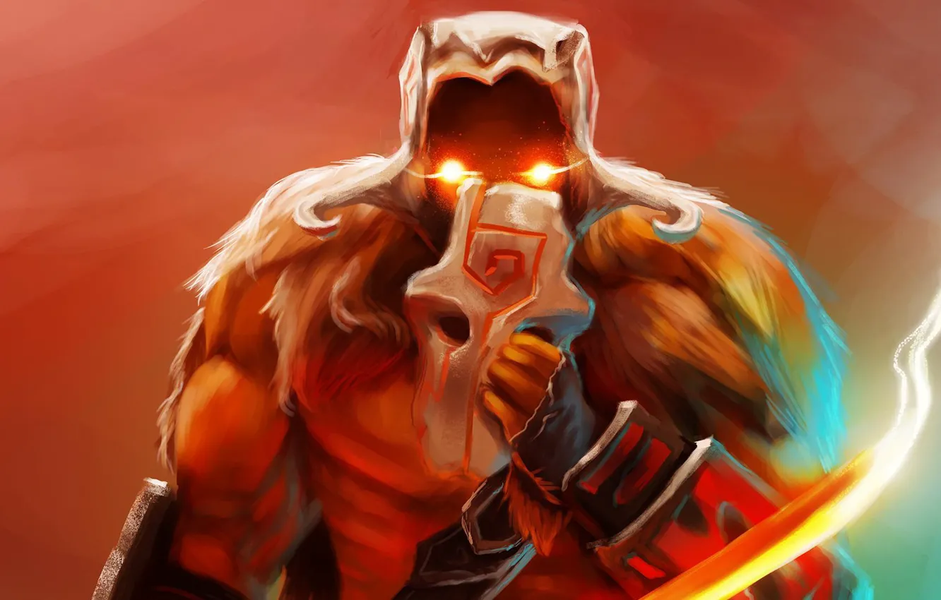 Photo wallpaper Valve, art, juggernaut, dota 2, Healing Ward, Blade Fury, Omnislash, Blade Dance