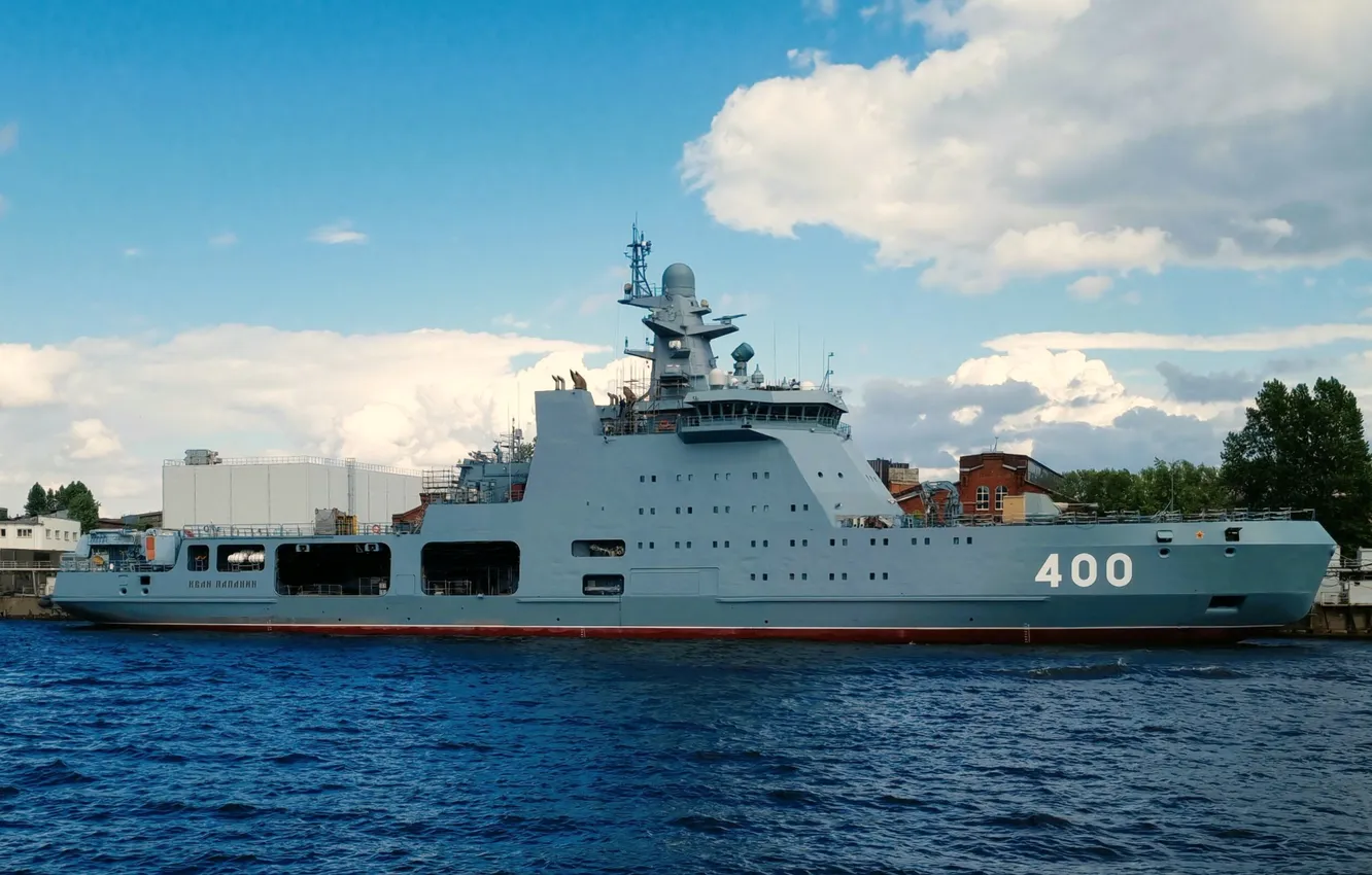 Photo wallpaper patrol ship, Ivan Papanin, ice class
