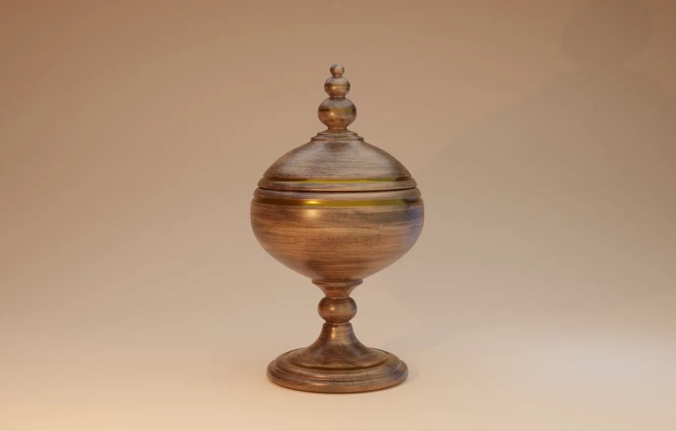 Photo wallpaper vase, render, AlexStormND