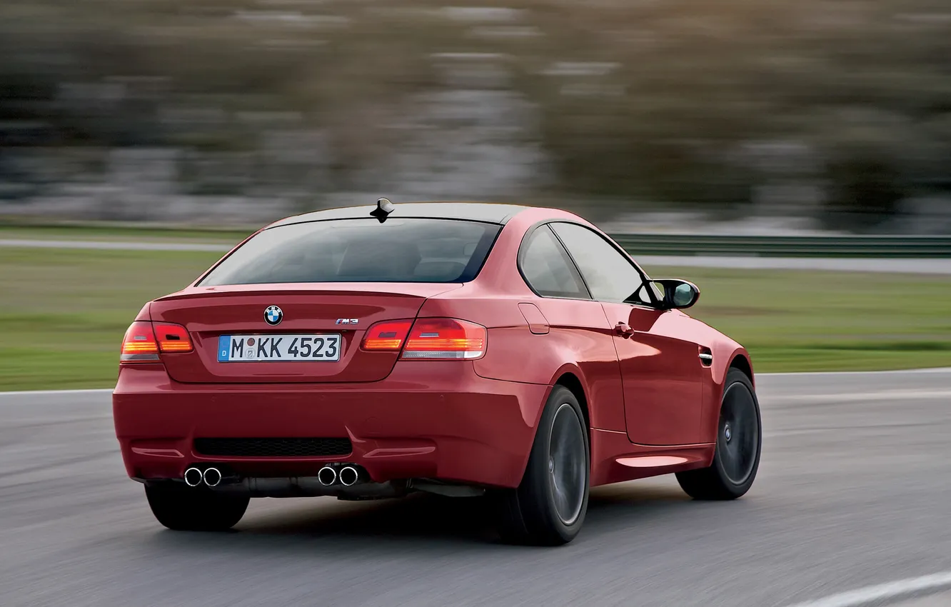 Photo wallpaper BMW, red