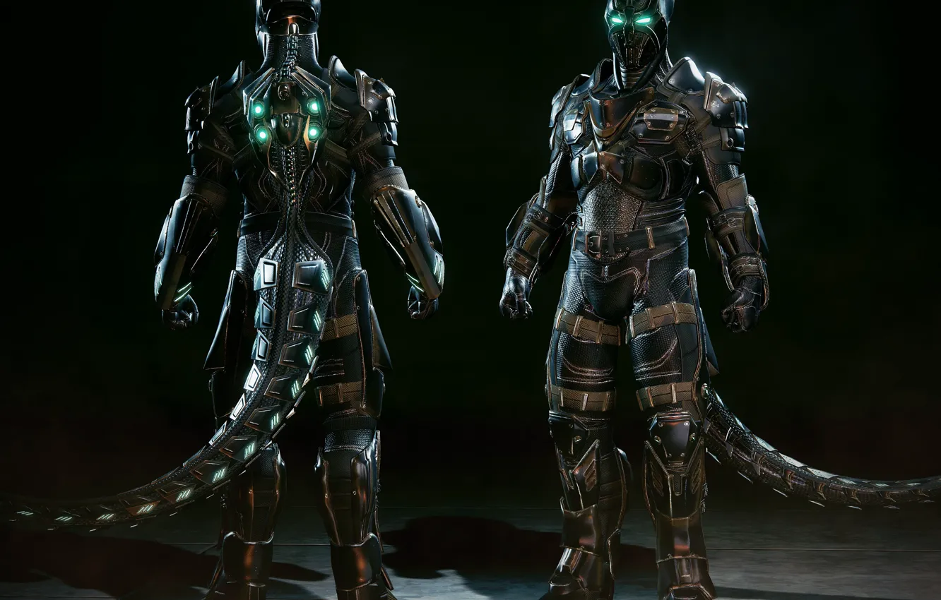 Photo wallpaper green, Microsoft, game, soldier, design, weapon, rabbit, Hybrid