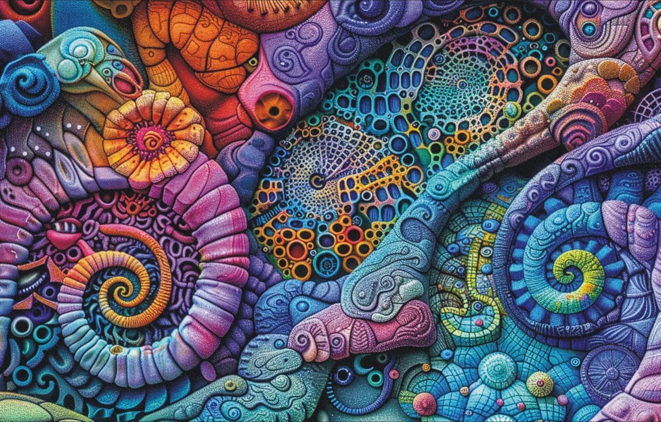 Photo wallpaper information, abstraction, figure, painting, the Aztecs, message, Not for everyone, Central America El Salvador