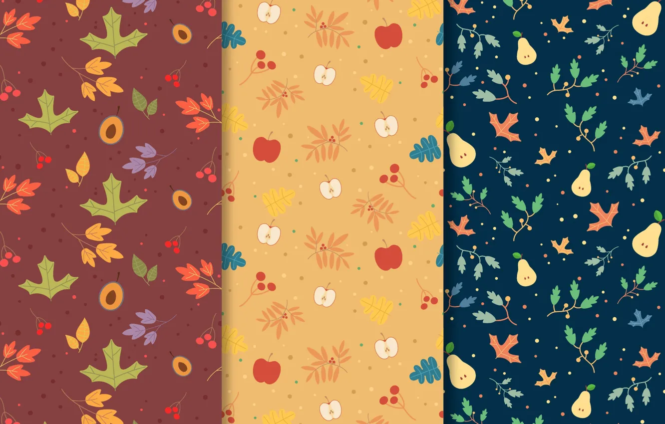 Photo wallpaper background, texture, design, autumn, pattern, Collection