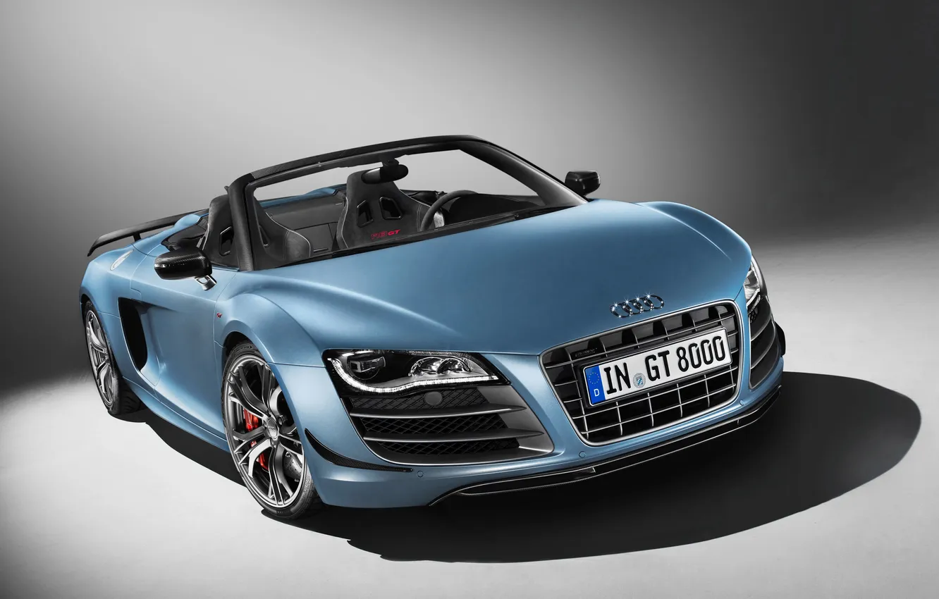 Photo wallpaper car, machine, Audi R8 GT Spyder, 3000x2076