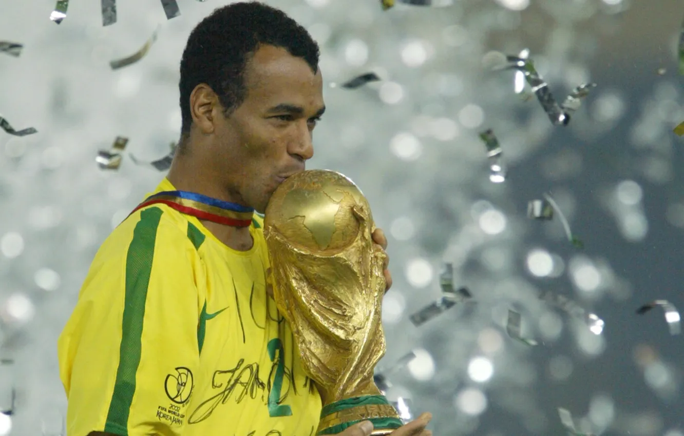 Photo wallpaper 2002, world Cup, Cafu, Pendolino, The world Cup, Cafu