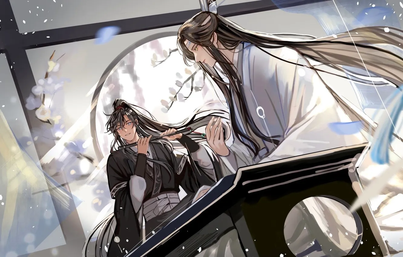 Photo wallpaper Mo Dao Zu Shi, Master evil cult, Wei Ying, Lan Zhan, Lan Wangji, Wei Wuxian