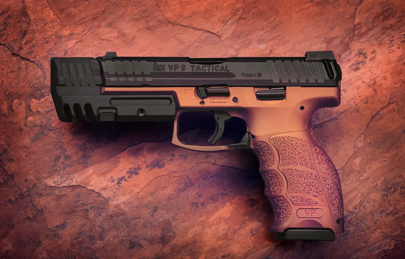 Photo wallpaper gun, weapons, HK VP9 Tactical