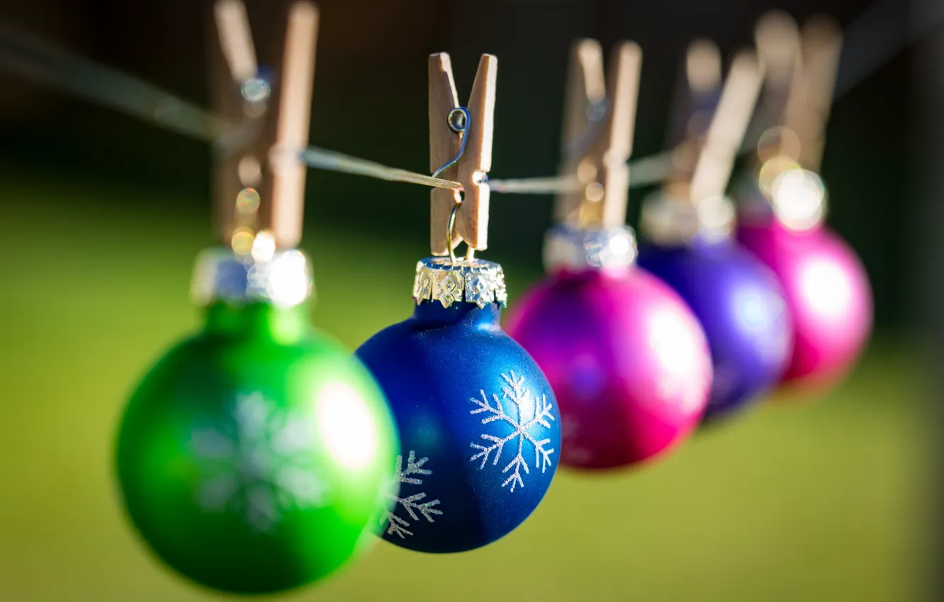 Photo wallpaper background, toy, clothespins