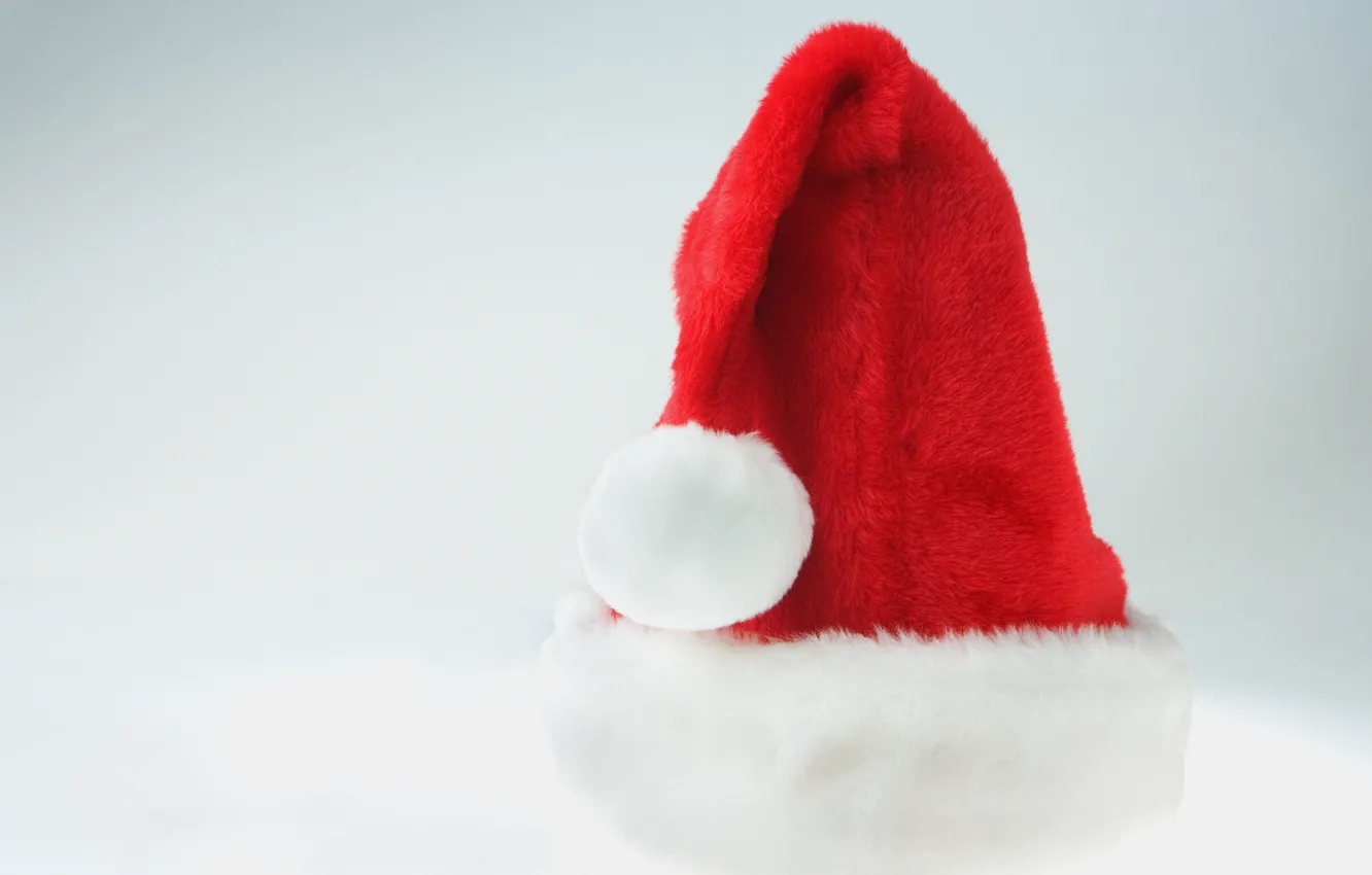 Photo wallpaper holiday, new year, new year, merry christmas, holiday, the Santa Claus hat