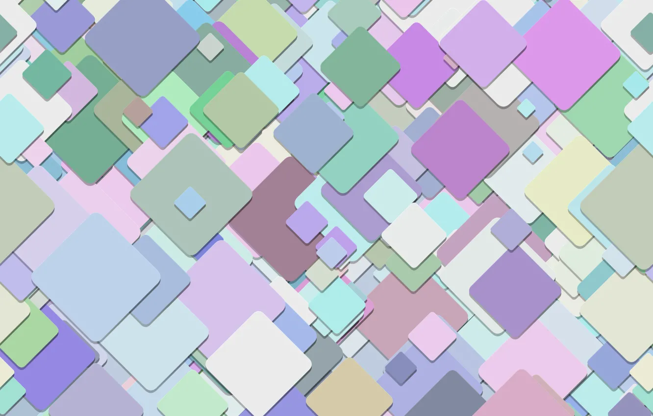Photo wallpaper abstraction, geometry, background, pattern, squares, multicolor
