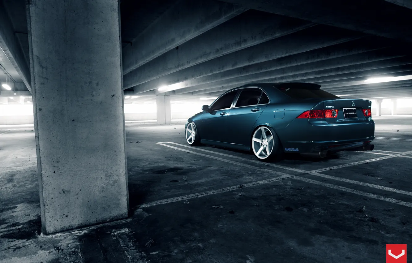 Photo wallpaper machine, auto, auto, Acura, Vossen, Wheels, feed