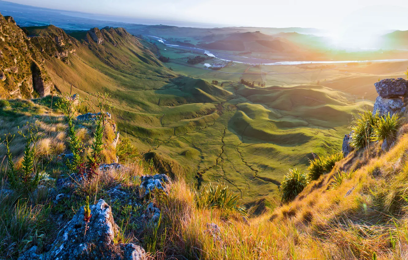 Photo wallpaper landscape, nature, mountain, Wilderness