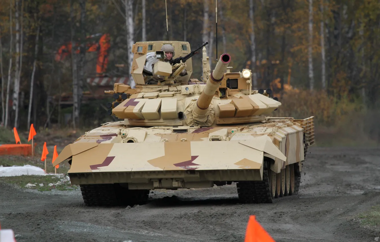 Photo wallpaper power, beauty, power, tank, Russia, military equipment, pride, modernization