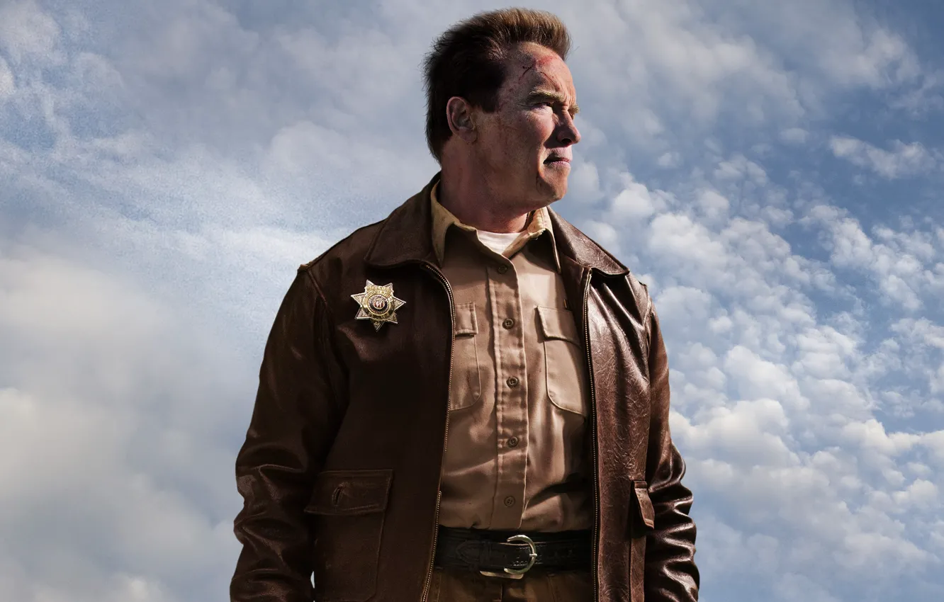 Photo wallpaper Arnold Schwarzenegger, Arnold Schwarzenegger, Return of the hero, The Last Stand, Sheriff Ray Owens