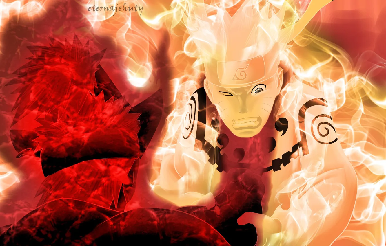 Photo wallpaper Naruto, Naruto, Uzumaki Naruto, Madara Uchiha, Kakashi Hatake