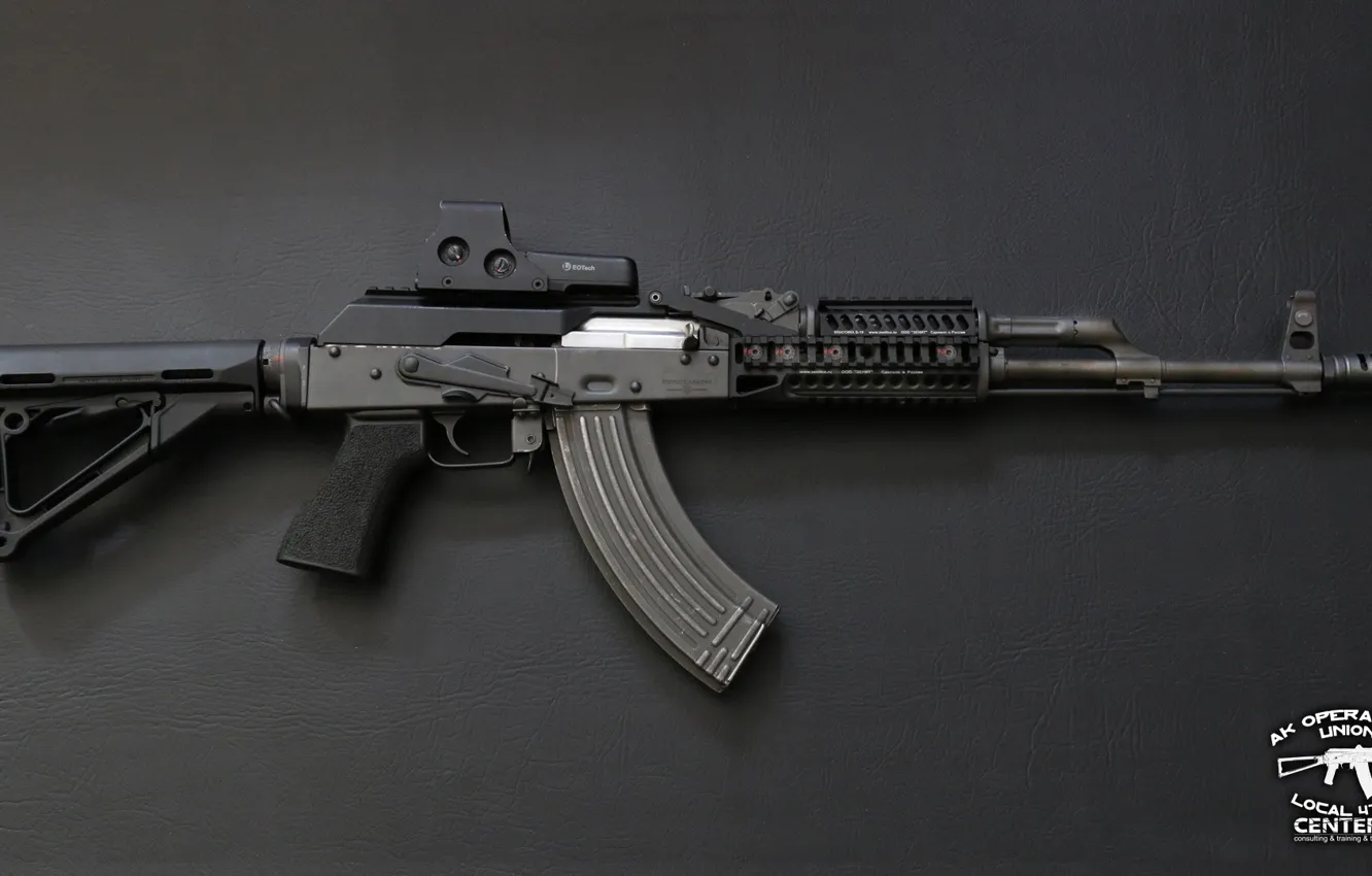 Photo wallpaper weapons, machine, weapon, custom, Kalashnikov, Custom, AKM, AKM
