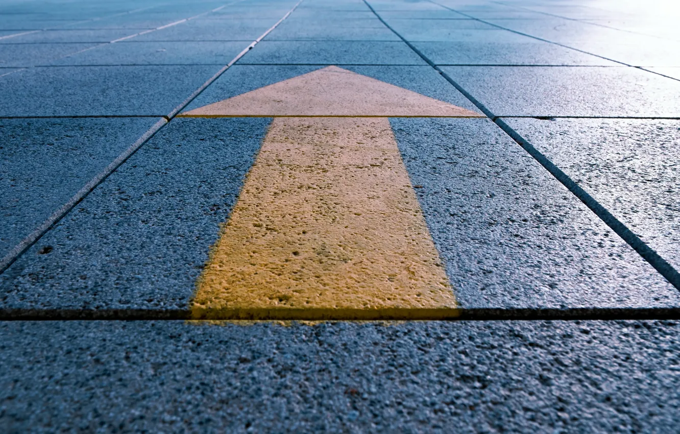 Photo wallpaper the city, sign, street