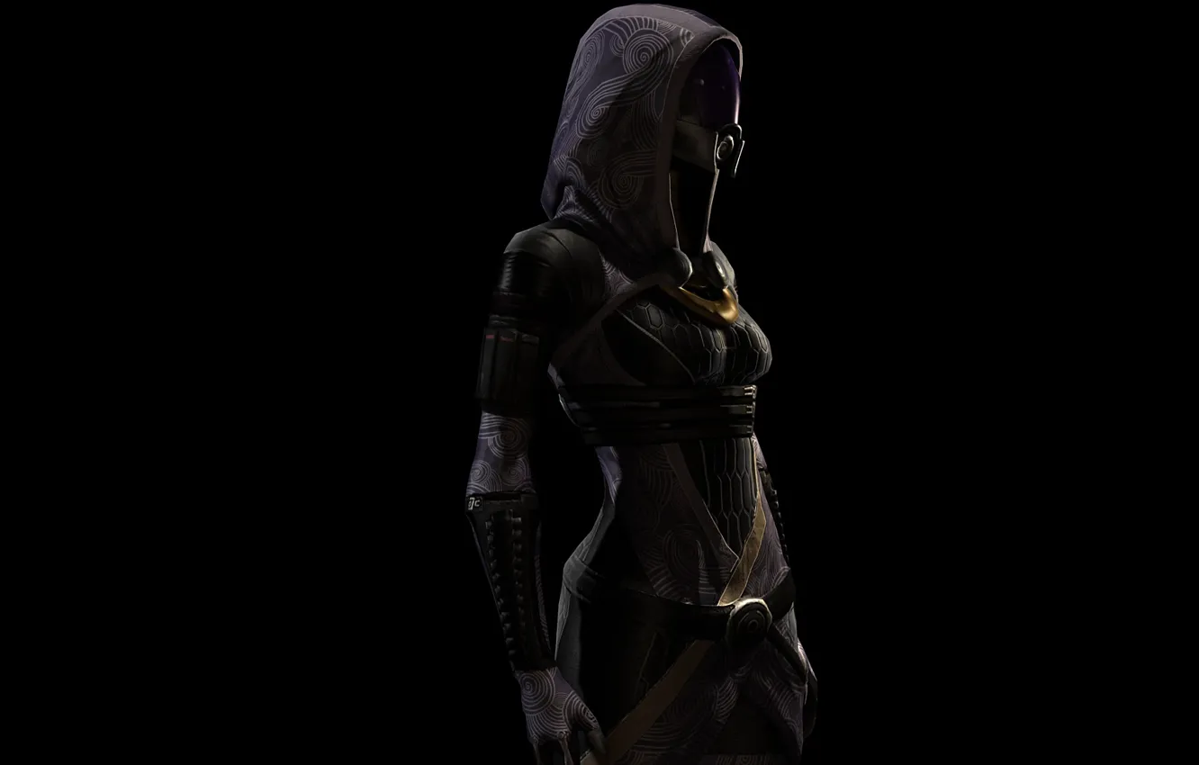 Photo wallpaper black, mass effect, Drill vas Normandy, tali, quarian, Tali'Zora You Nima