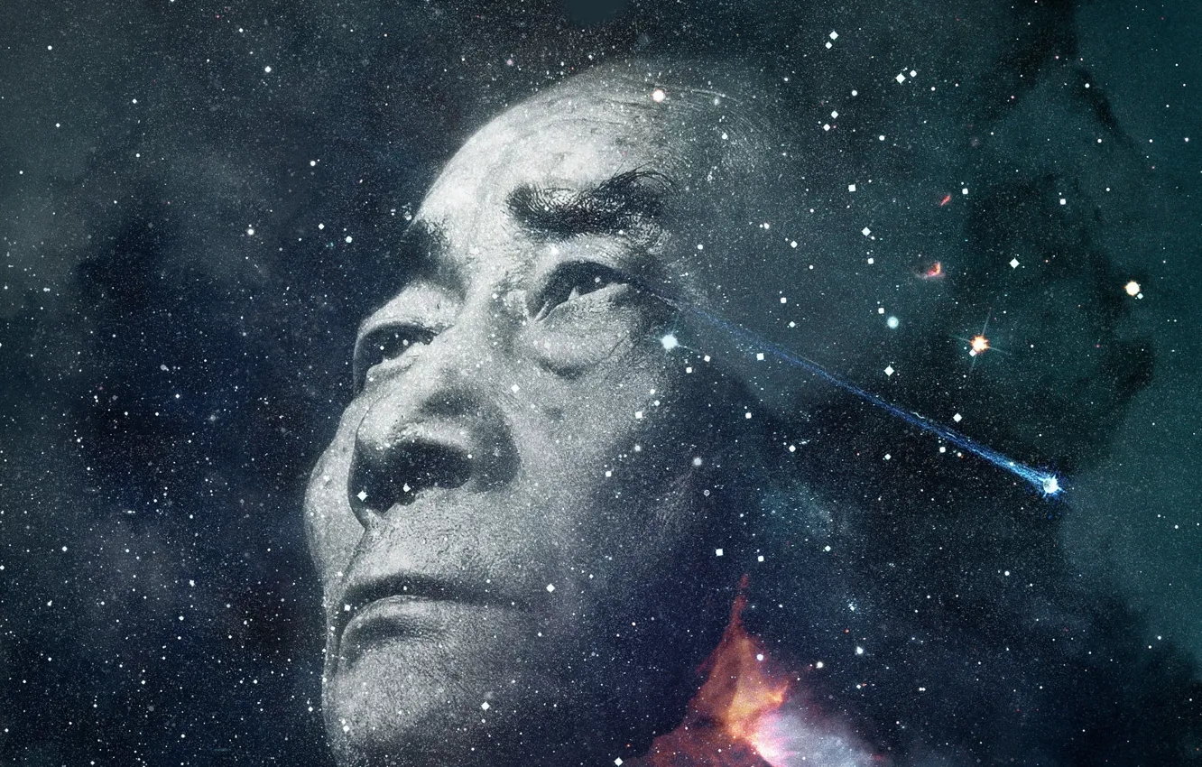 Photo wallpaper look, face, fiction, China, actor, 2023, Wandering Earth 2, The Wandering Earth 2