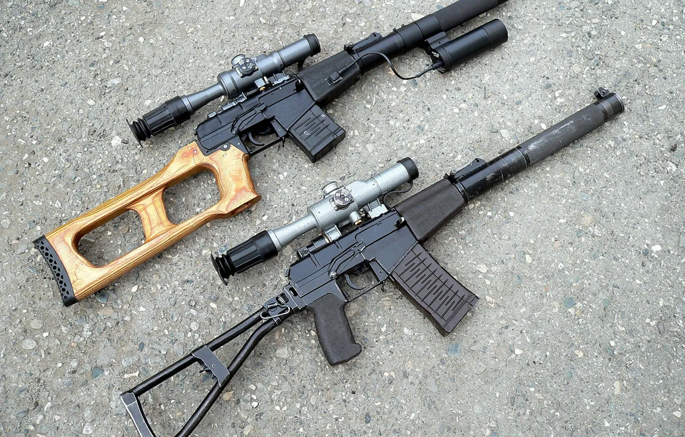 Photo wallpaper Vintorez, sniper, VSS, special, Shaft