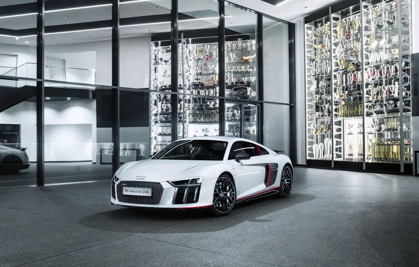 Photo wallpaper white, Audi, Audi, supercar