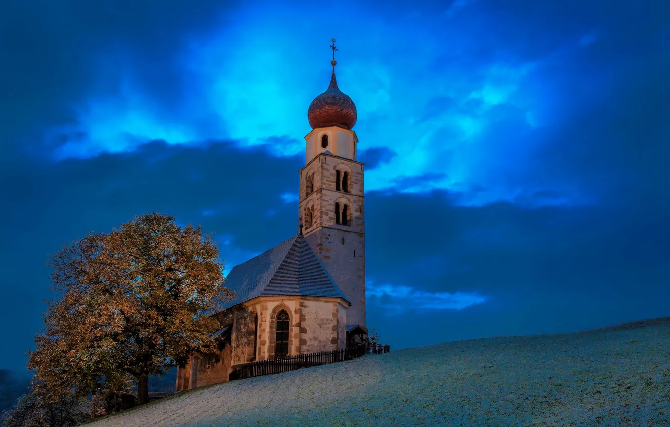 Photo wallpaper Italy, Trentino-Alto Adige, Siusi