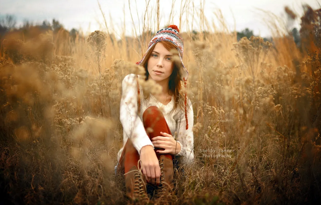 Photo wallpaper beauty, model, Marlene Senko