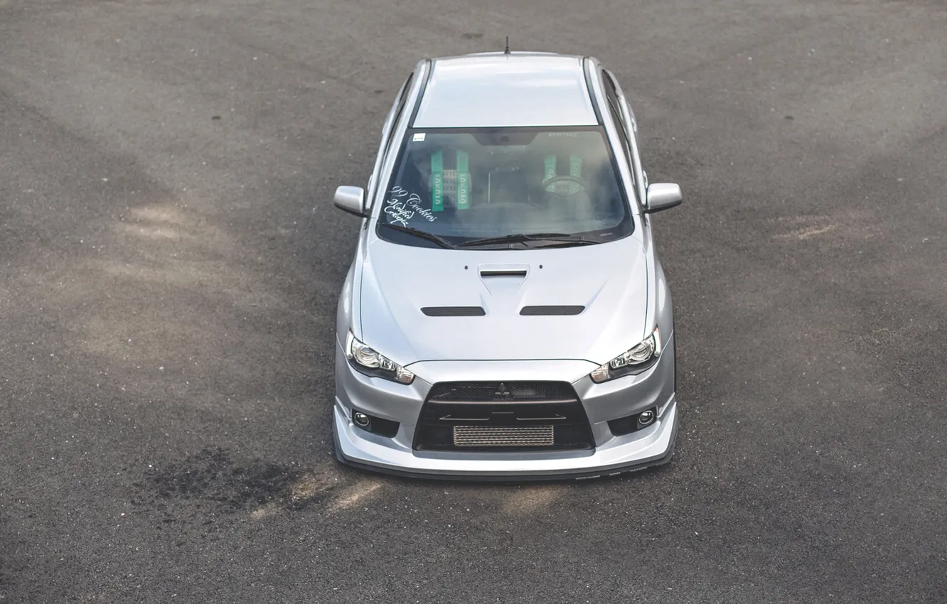 Photo wallpaper Mitsubishi, Lancer, Evolution, evo, Lancer, Evo, Mitsubishi