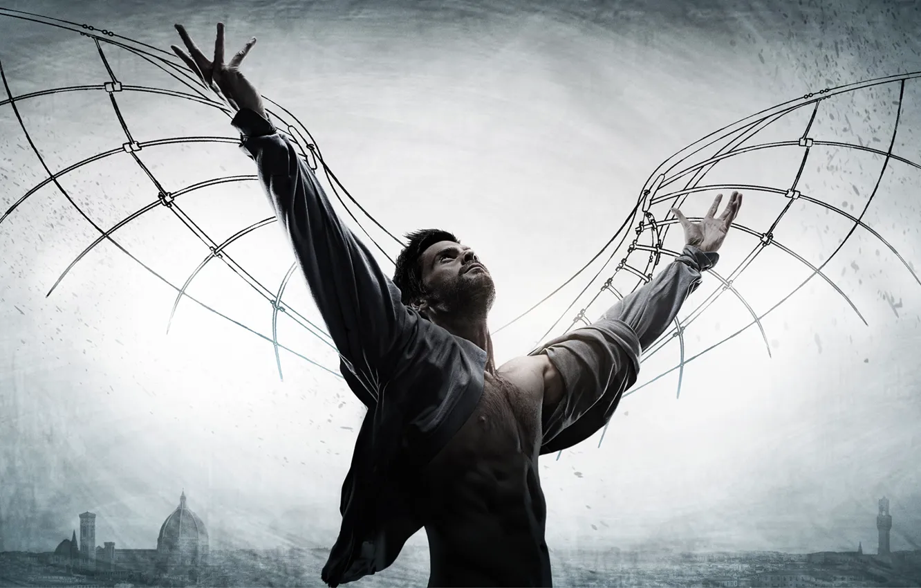Photo wallpaper tv series, GoodLife, Da Vinci's Demons, Tom Riley, Leonardo da Vinci