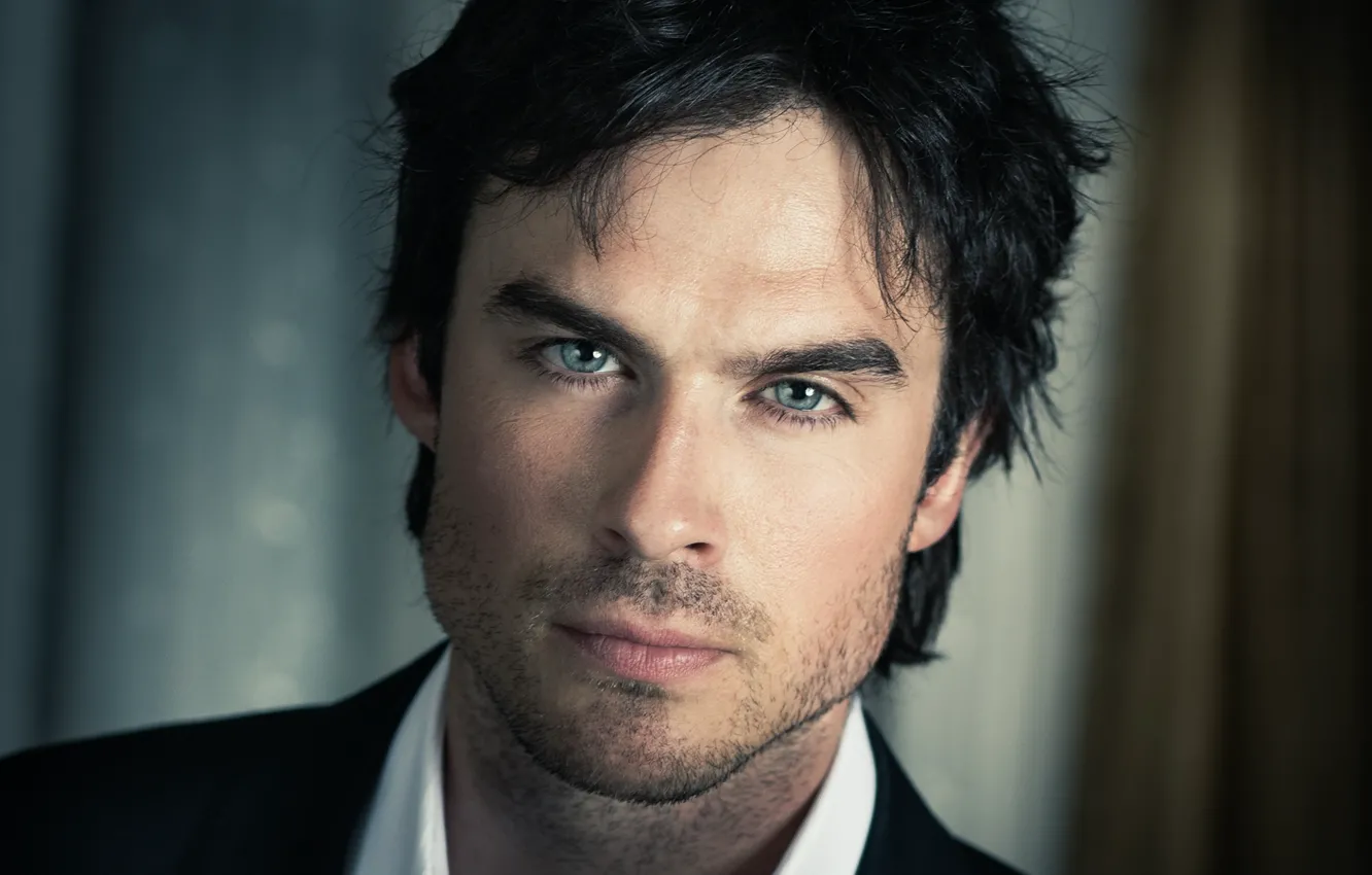 Photo wallpaper eyes, face, actor, Ian Somerhalder, Ian Somerhalder, incredible