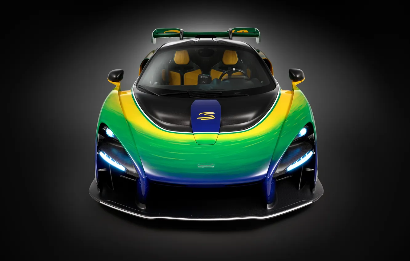 Photo wallpaper McLaren, Senna, MSO, always